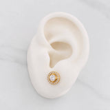 Topos Circulo 2.3g / 8.1mm Oro Amarillo 18K