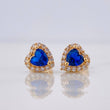 Topos Corazon Tupido 1.6g / 6.25mm Oro Amarillo 18K