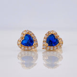 Topos Corazon Tupido 1.6g / 6.25mm Oro Amarillo 18K