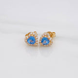Topos Corazon Tupido 1.45g / 6.3mm Oro Amarillo 18K