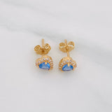 Topos Corazon 2.45g / 9.2mm Oro Amarillo 18K