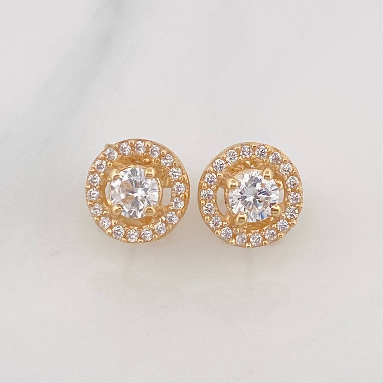 Topos Circulo 2.3g / 8.1mm Oro Amarillo 18K