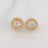 Topos Circulo 2.3g / 8.1mm Oro Amarillo 18K