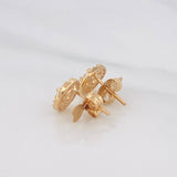 Topos Circulo 2.3g / 8.1mm Oro Amarillo 18K