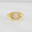 Anillo Flor Imperial 2.35g / T5 1/2 Oro Amarillo 18K