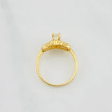 Anillo Flor Imperial 2.35g / T5 1/2 Oro Amarillo 18K