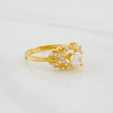 Anillo Flor Imperial 2.35g / T5 1/2 Oro Amarillo 18K