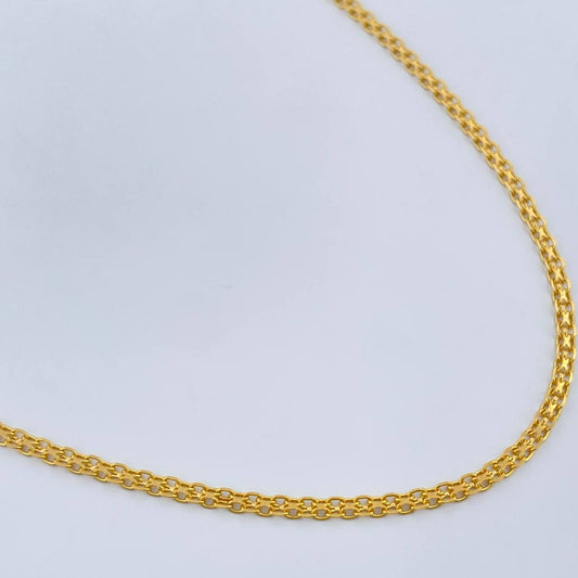 Cadena China 4.55gr / 50cm / 2.3mm Oro Amarillo +1 18K +