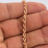 Pulso Lazo 3gr / 19cm / 3mm Oro Rosa +3 18K %