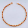 Pulso Lazo 3gr / 19cm / 3mm Oro Rosa +3 18K %