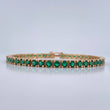 Pulso Tennis 17.3gr / 19.5cm / 4mm Oro Amarillo 18K %
