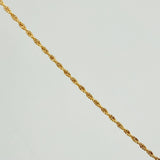 Set Cadena y Dije Lazo + Luna 1.1gr / 40.2cm / 1.23mm Oro Amarillo 18K (Oferta) &
