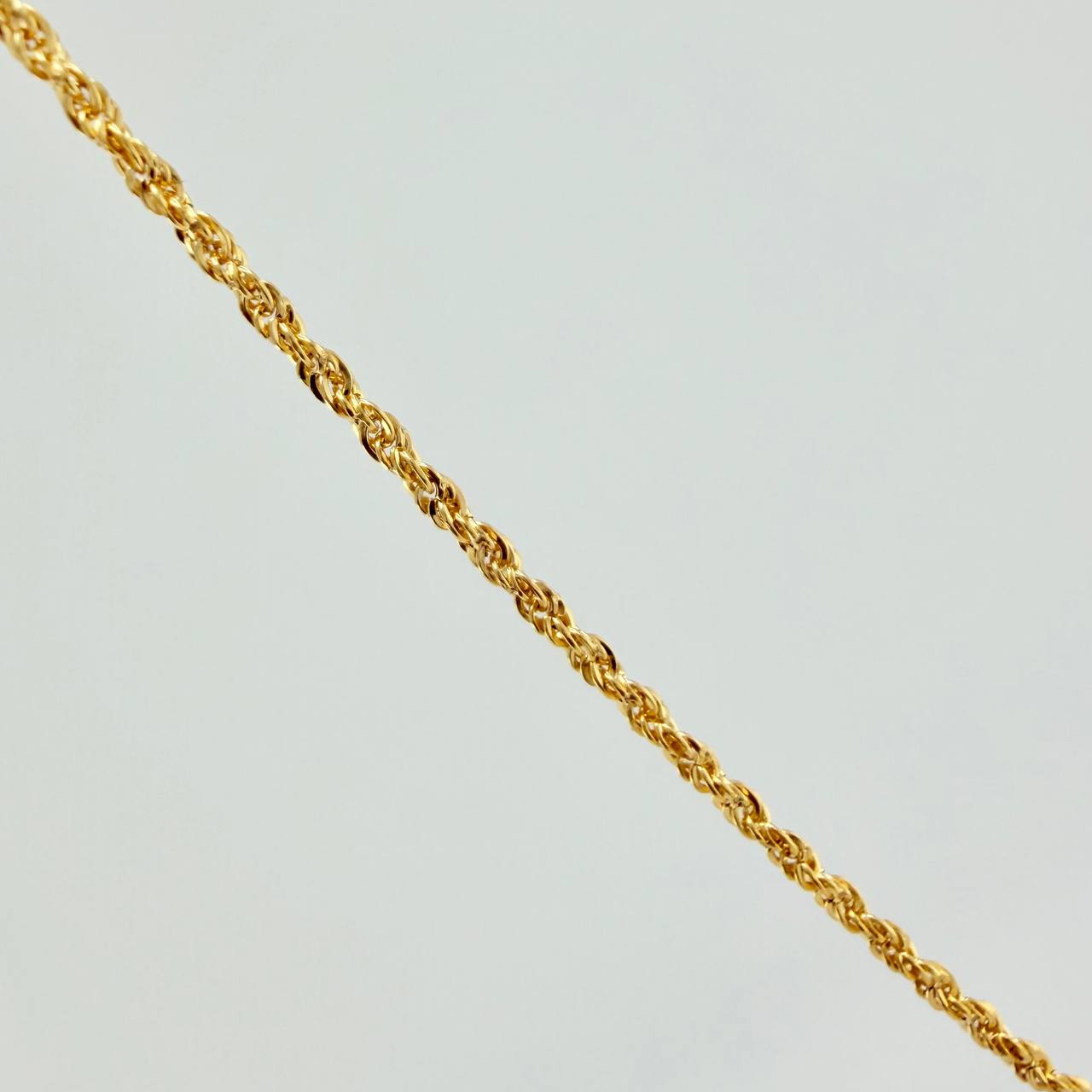 Set Cadena y Dije Lazo + Estrella 1.35gr / 40cm / 1.39mm Oro Amarillo 18K (Oferta) &