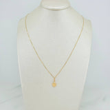 Set Cadena y Dije Veneciana + Estrella David 1.2gr / 40.3cm / 0.49mm Oro Amarillo 18K (Oferta) &