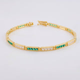 Pulso Eslabones Tupidos 10.8g / 19.5cm / 3.3mm Oro Amarillo 18K