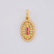 Dije Destellos Virgen Guadalupe 2.3g / 2.5cm Oro Amarillo 18K