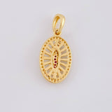 Dije Destellos Virgen Guadalupe 2.3g / 2.5cm Oro Amarillo 18K