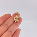 Dije Destellos Virgen Guadalupe 2.3g / 2.5cm Oro Amarillo 18K