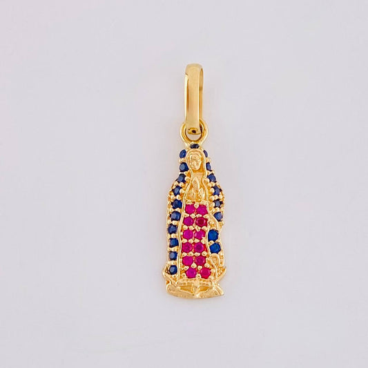 Dije Virgen Guadalupe 1.1g / 2.4cm Oro Amarillo 18K
