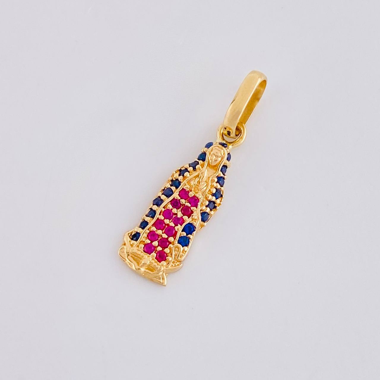 Dije Virgen Guadalupe 1.1g / 2.4cm Oro Amarillo 18K