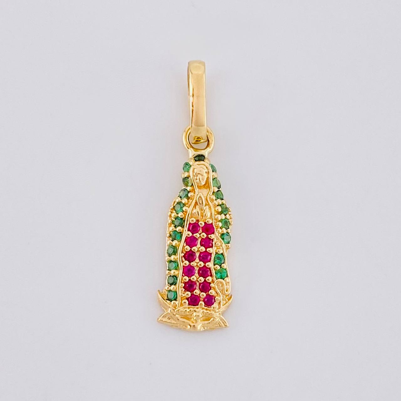 Dije Virgen Guadalupe 1.2g / 2.4cm Oro Amarillo 18K