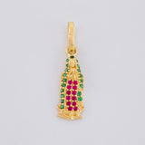 Dije Virgen Guadalupe 1.2g / 2.4cm Oro Amarillo 18K