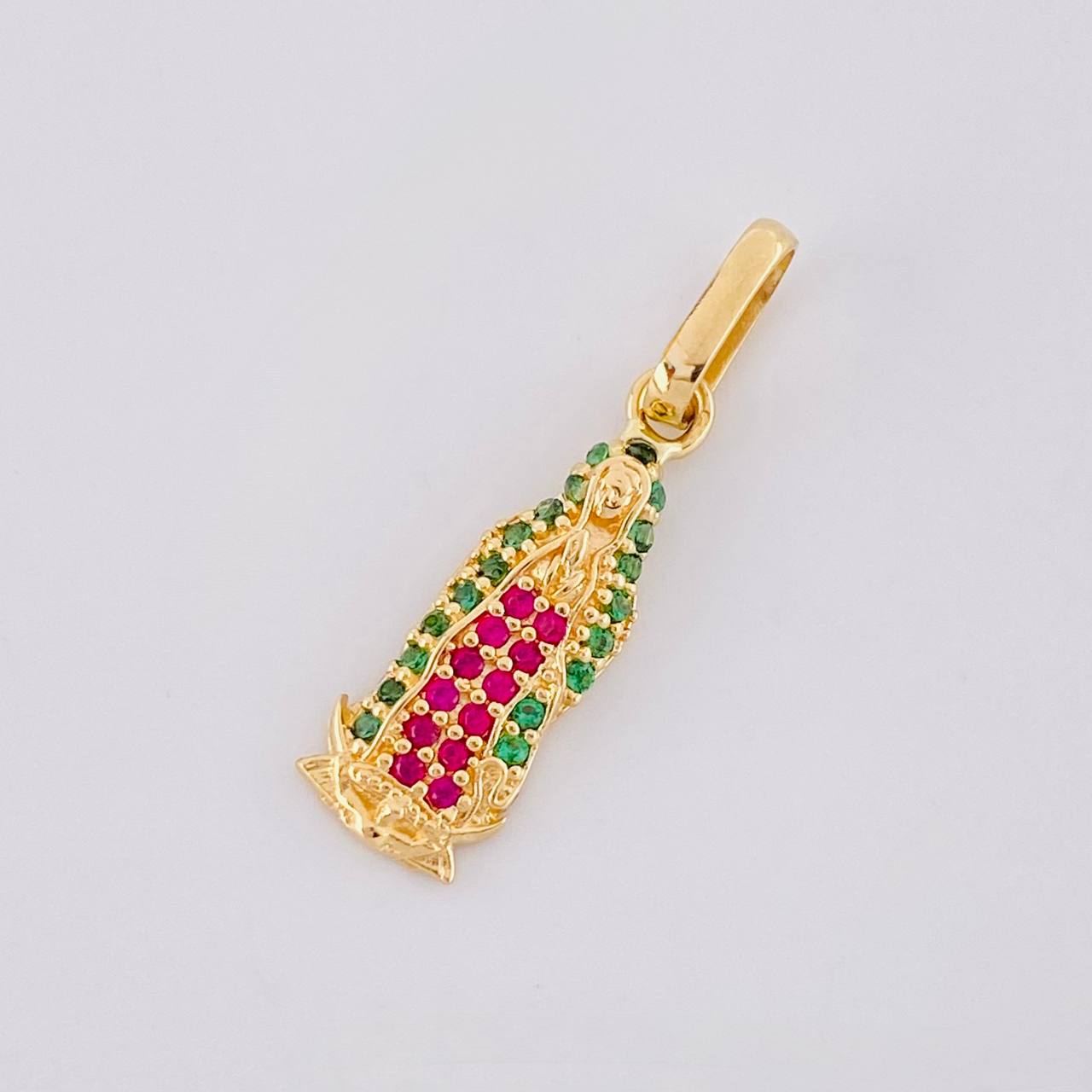 Dije Virgen Guadalupe 1.2g / 2.4cm Oro Amarillo 18K