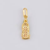 Dije Virgen Guadalupe 1.2g / 2.4cm Oro Amarillo 18K
