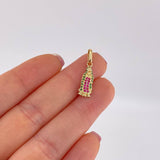 Dije Virgen Guadalupe 1.2g / 2.4cm Oro Amarillo 18K