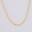 Cadena Singapur 1.6g / 50.1cm / 1.8mm Oro Amarillo 18K