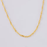 Cadena Singapur 1.65g / 50.3cm / 1.8mm Oro Amarillo 18K