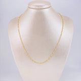 Cadena Singapur 1.6g / 49.7cm / 1.8mm Oro Amarillo 18K