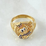 Anillo Pato Inspirado 10gr / T10 3/4 / Oro 18K
