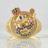 Anillo Pato Inspirado 10gr / T10 3/4 / Oro 18K