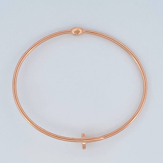 Pulso Aro Clavo 5.4 g / 18 cm / 1.7 mm Oro Rosa 18K