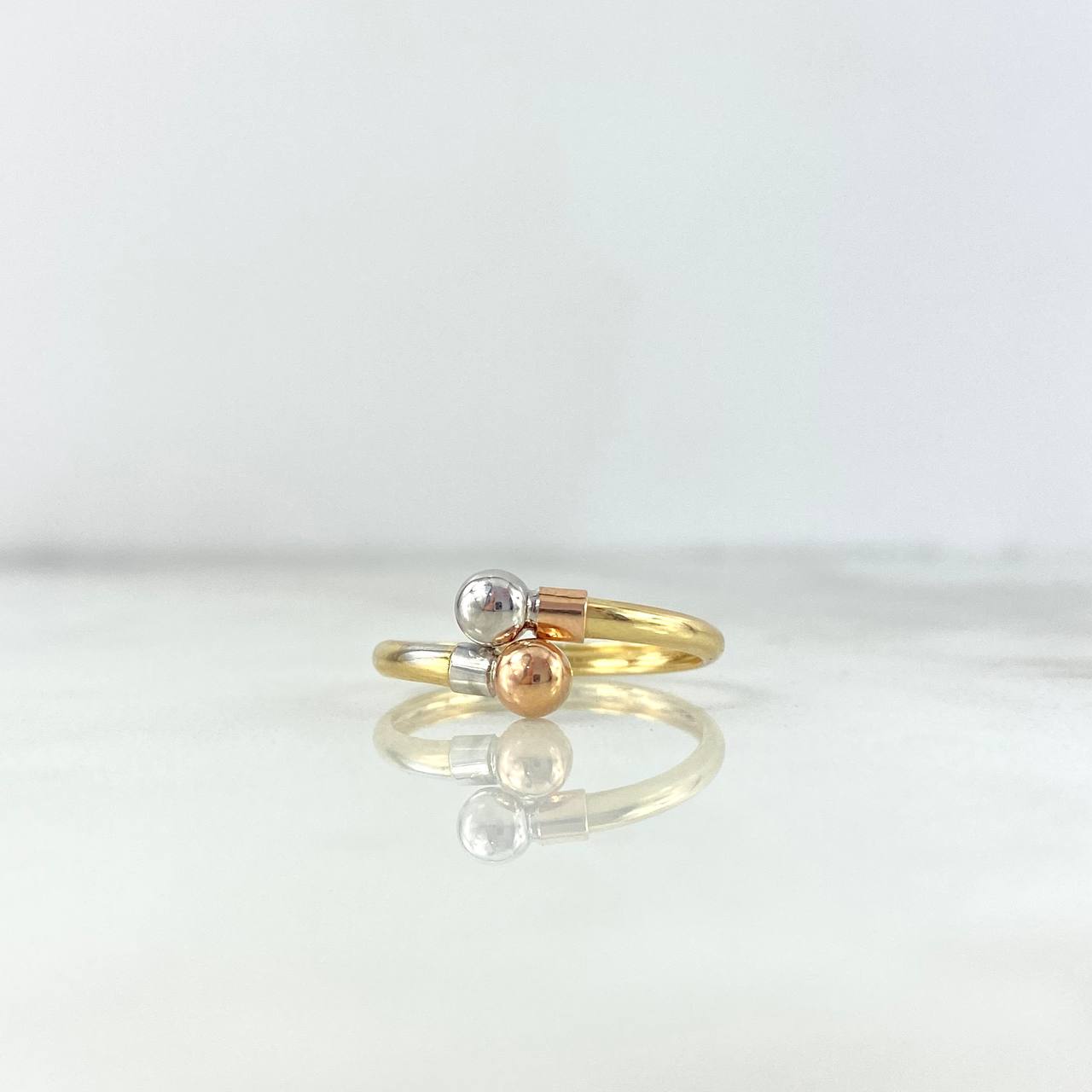 Anillo Tu y Yo 1gr / T5 / Tres Oros