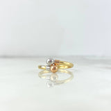 Anillo Tu y Yo 1gr / T5 / Tres Oros