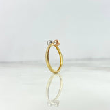 Anillo Tu y Yo 1gr / T5 / Tres Oros