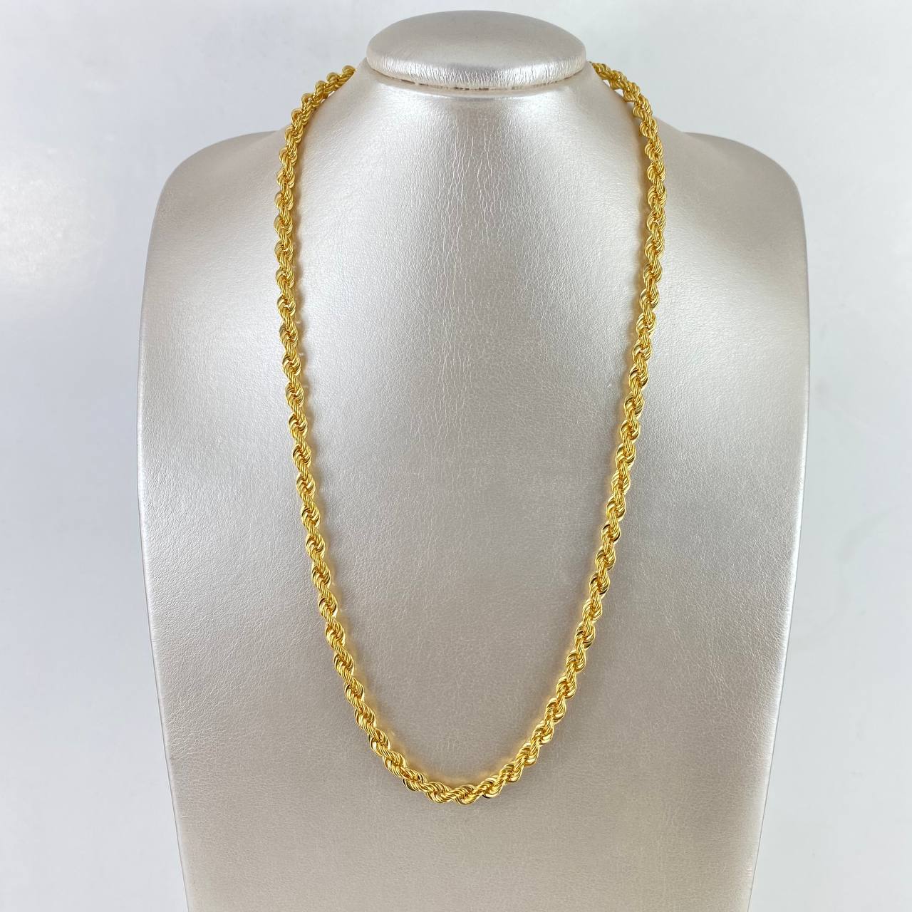 Cadena Lazo 23.05gr / 60cm / 6.9mm Oro Amarillo +3 18K