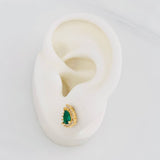 Topos Lagrima 2g / 7.2mm Oro Amarillo 18K