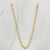 Tobillera Rustica 3.7 g / 24.5 cm / 4.25 mm Oro Amarillo 18K