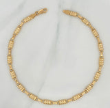 Tobillera Rustica Tornillo 5.3 g / 26.5 cm / 4.15 mm Oro Amarillo 18K