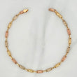 Tobillera Rustica Tribal 4.25 g / 25 cm / 3.3 mm Tres Oros 18K
