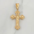 Dije Cruz Cristo 1.9 g / 4 cm Oro Amarillo 18K
