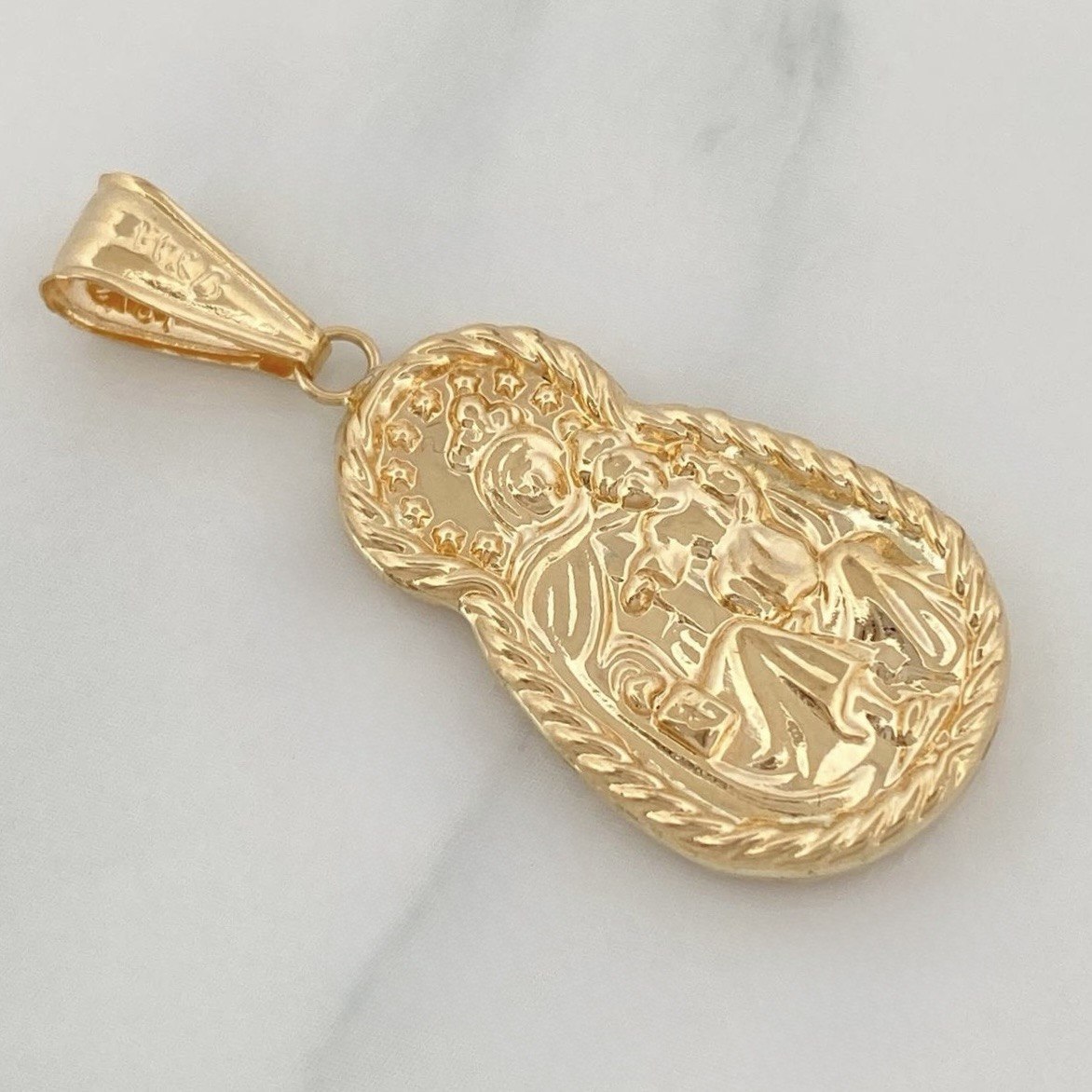 Dije Virgen Del Carmen 1.85 g / 3.5 cm Oro Amarillo 18K