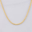 Cadena Militar Diamantada 6.85g / 45cm / 1.7mm Oro Amarillo 18K