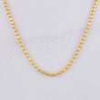 Cadena Militar 3.95g / 45cm / 1.4mm Oro Amarillo 18K