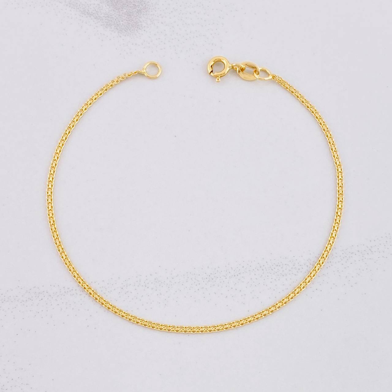 Pulso Chino 1.2g / 18.3cm / 1.4mm Oro Amarillo 18K