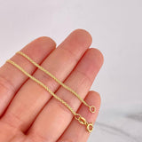 Pulso Chino 1.25g / 18cm / 1.4mm Oro Amarillo 18K