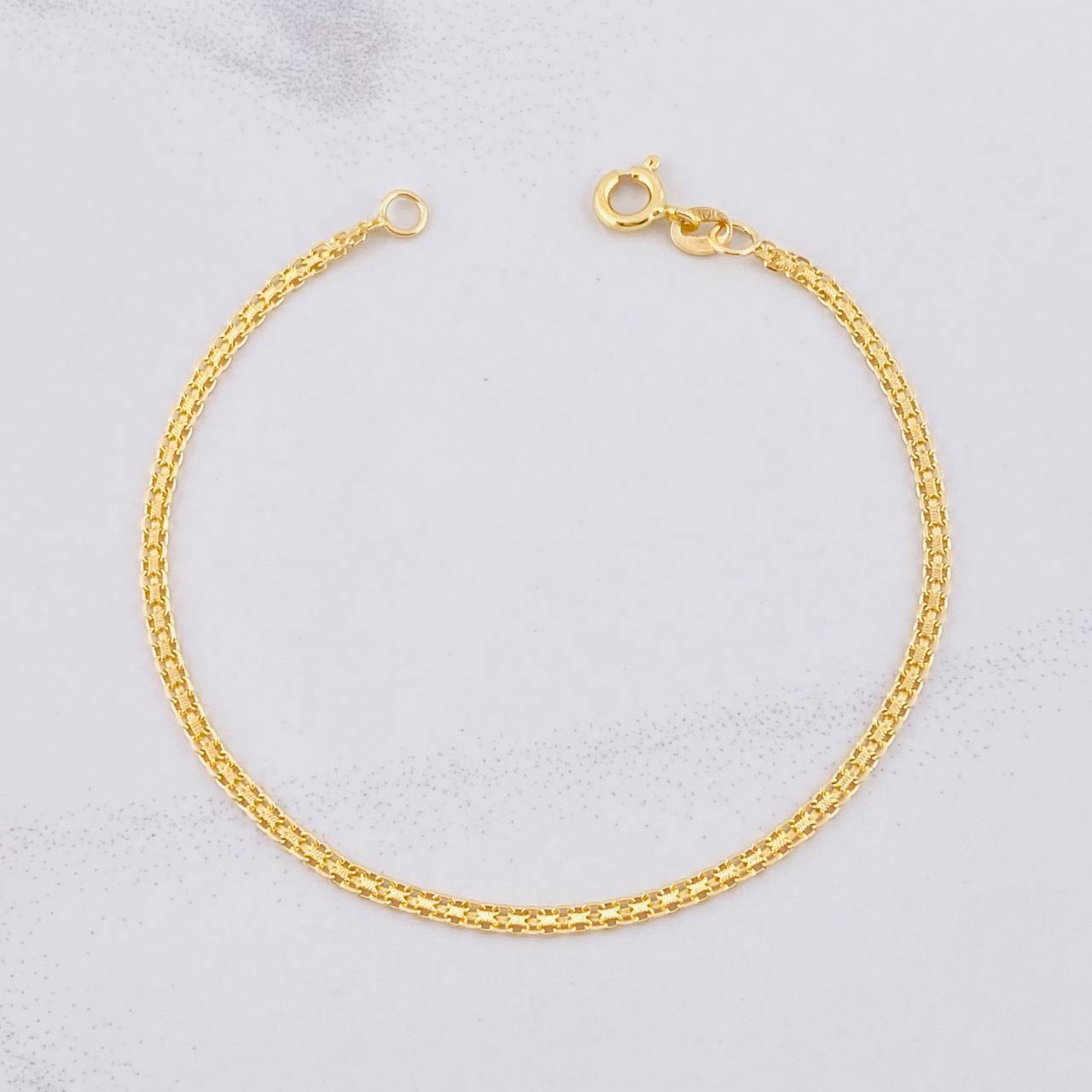 Pulso Chino 1.9g / 18.2cm / 2.2mm Oro Amarillo 18K